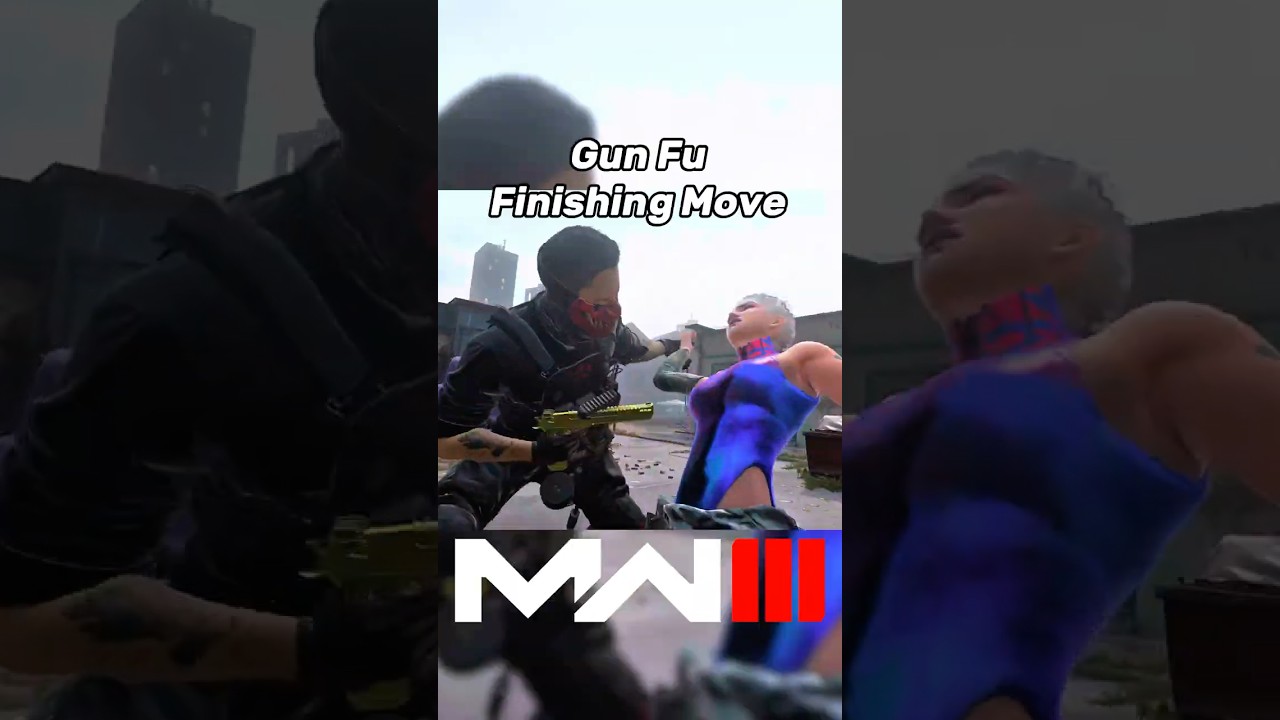 New Battlepass Finisher &ldquo;Gun Fu&rdquo; In COD MW3 #cod #mw3  #warzone