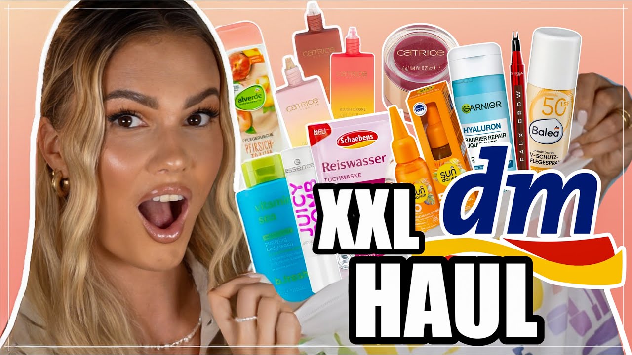 SOOO VIELE NEUHEITEN 😍 XXL DM HAUL JULI 2025 - Food, Deko, Beauty, Haare I Cindy Jane