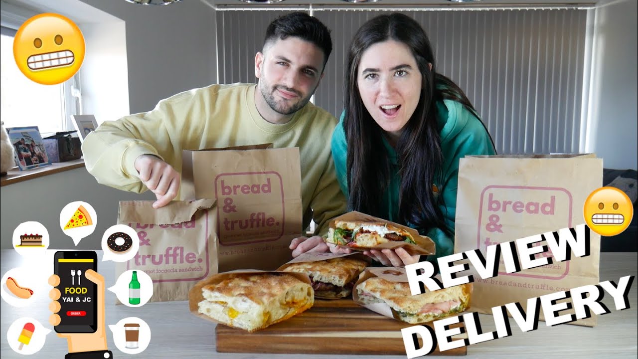 PROBAMOS LAS FOCACCIAS MAS FAMOSAS DE UK│REVIEW DELIVERY