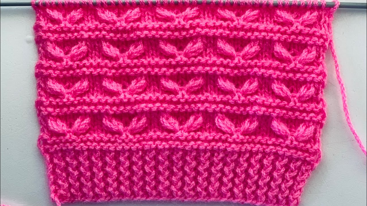 Easy And Beautiful Knitting Pattern