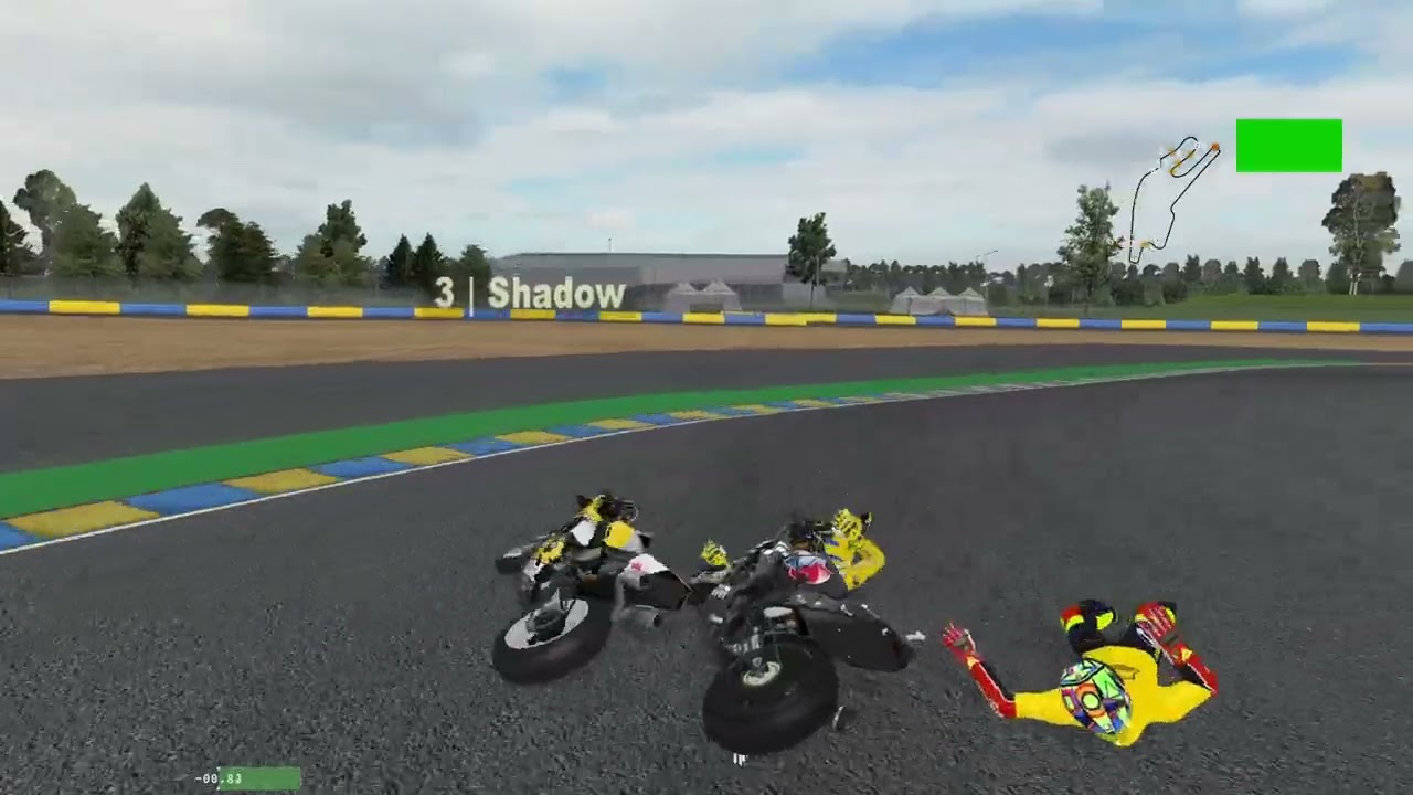 Superbikes at Le Mans