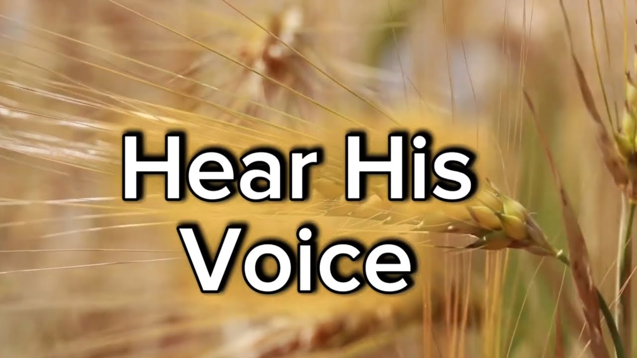 Hear His Voice (lyrics video)