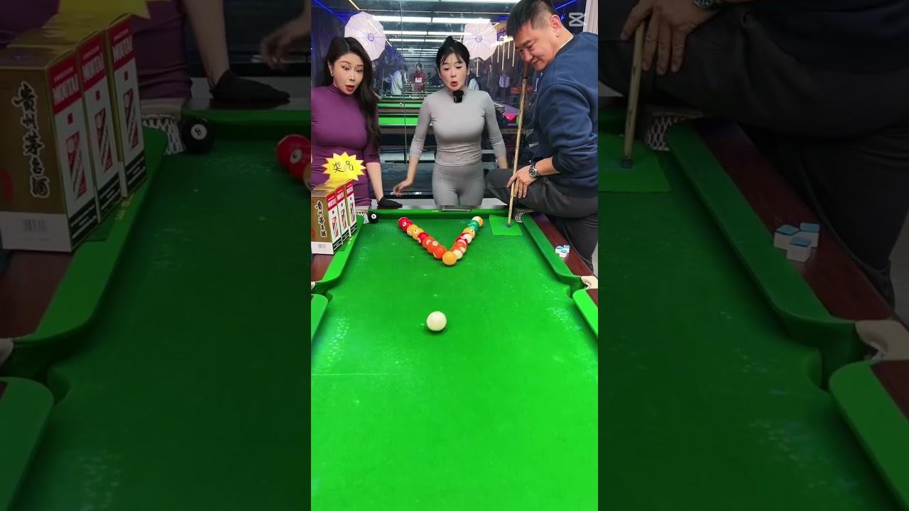 Unbelievable Pool Trick Shots–You Won’t Believe This!.