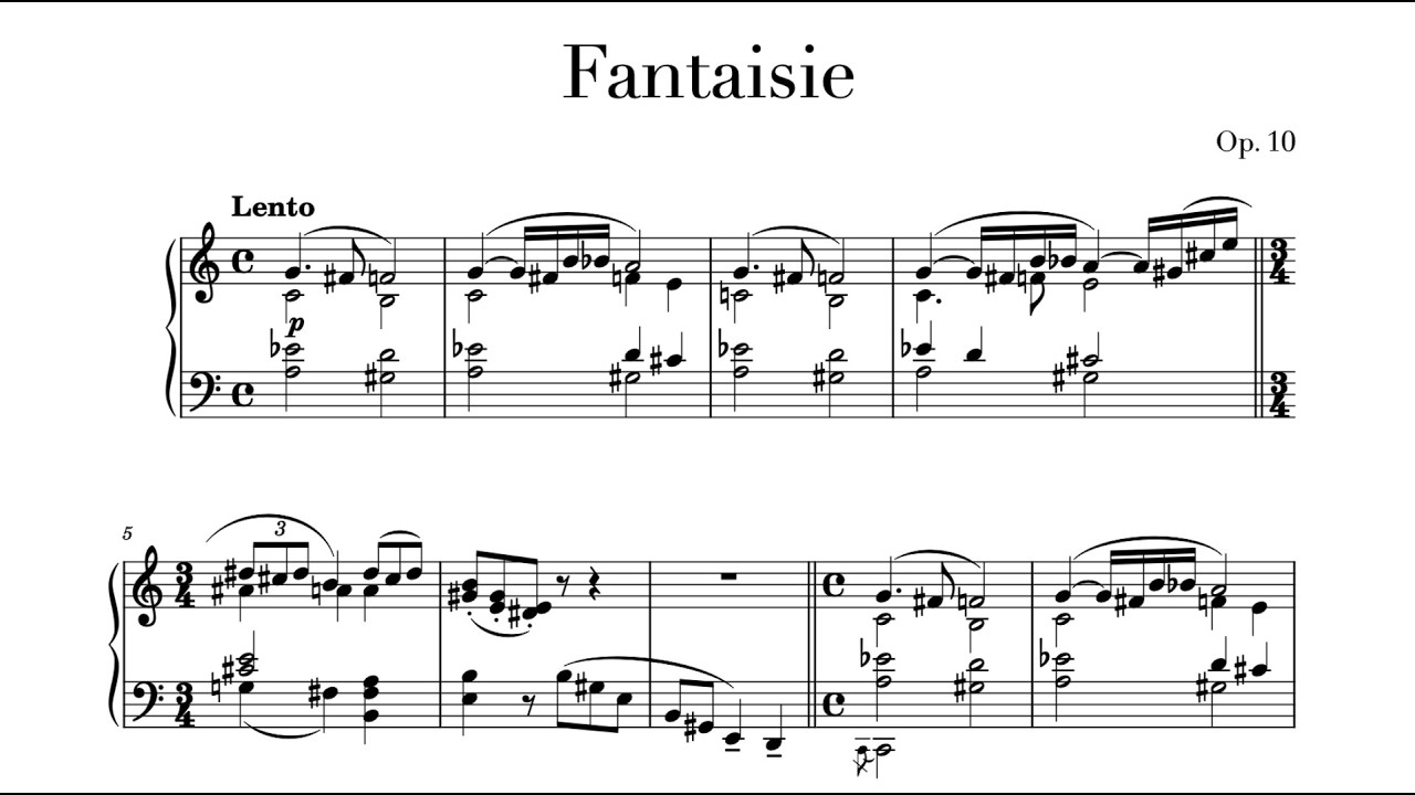 Junheon Han - Fantaisie, Op.10 (2016)