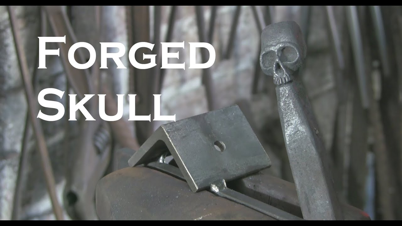 Forged Skull from ¾