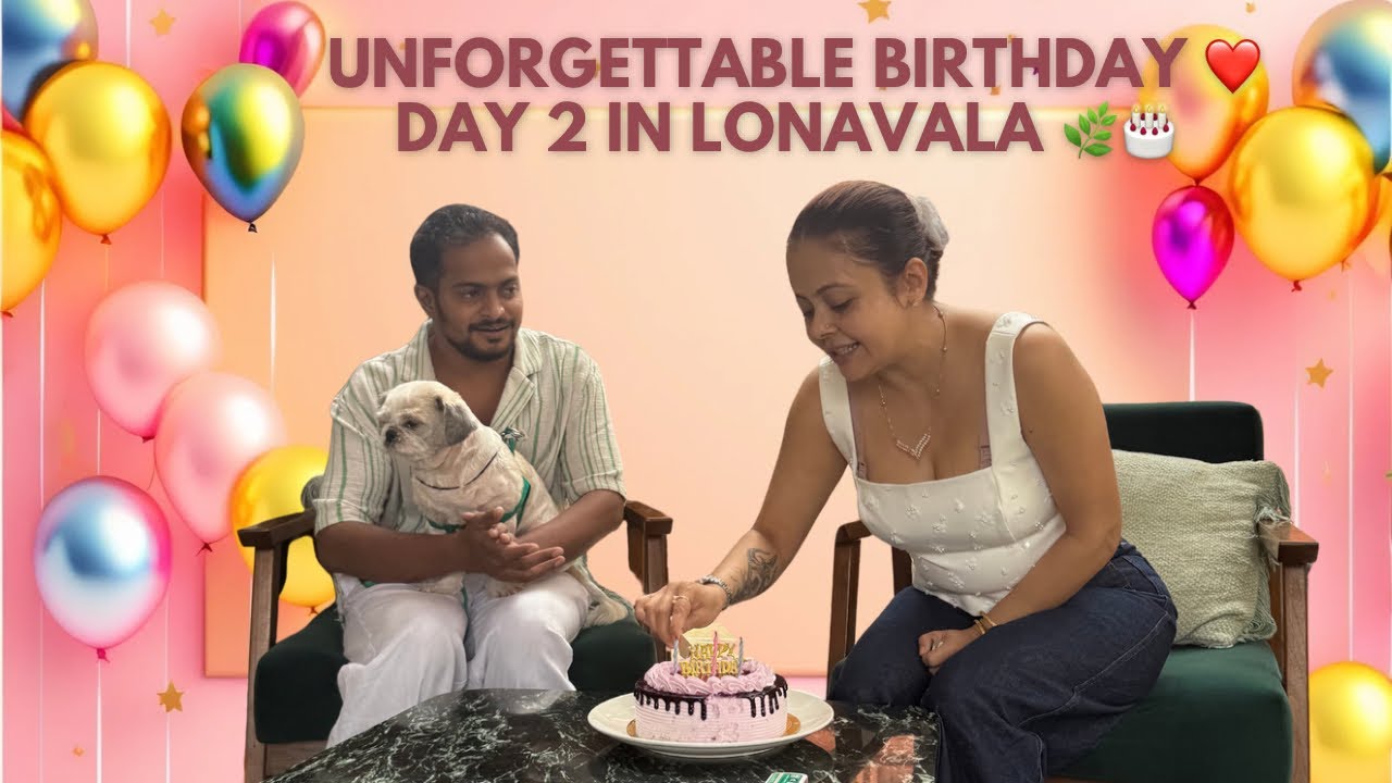 My Birthday in Lonavala Day 2🏞️ | Tiger Point Adventure + Cake Cutting 🎂