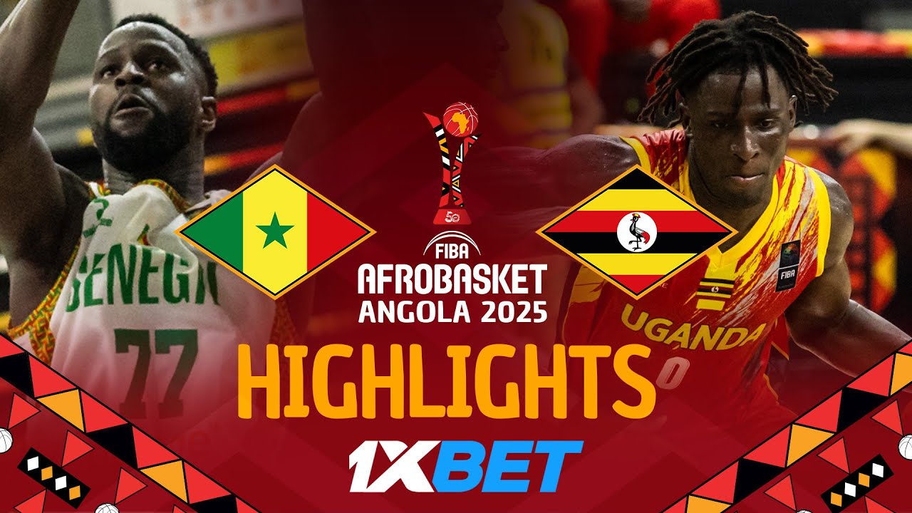 Senegal 🇸🇳 vs Uganda 🇺🇬 | 1XBET Highlights | #AfroBasket 2025