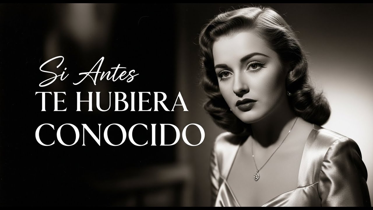Si Antes Te Hubiera Conocido 🌹 Bolero Romántico que Enamora | Isabella del Amor