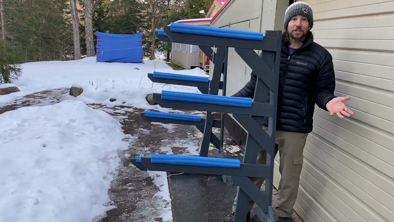 4 Rack - Storage Rack Solutions  - Kayak Rack or SUP Rack