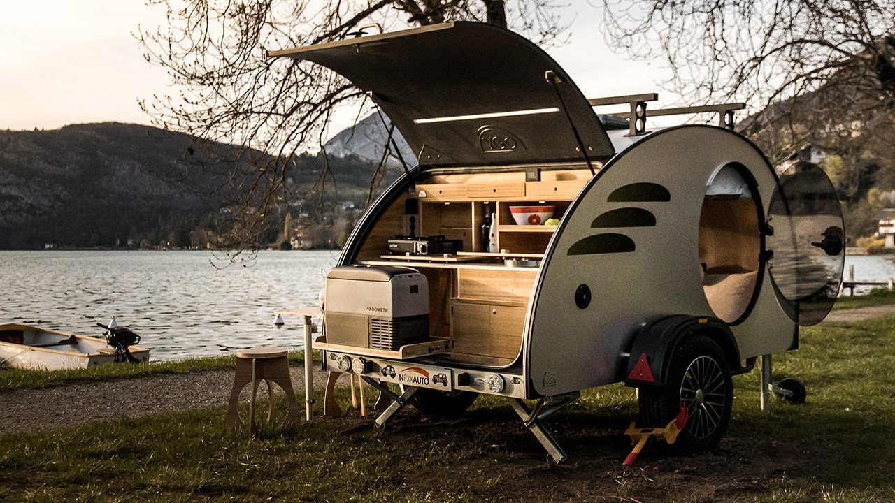 Pr&eacute;sentation Mini Caravane Teardrop YGOnow Cocoon