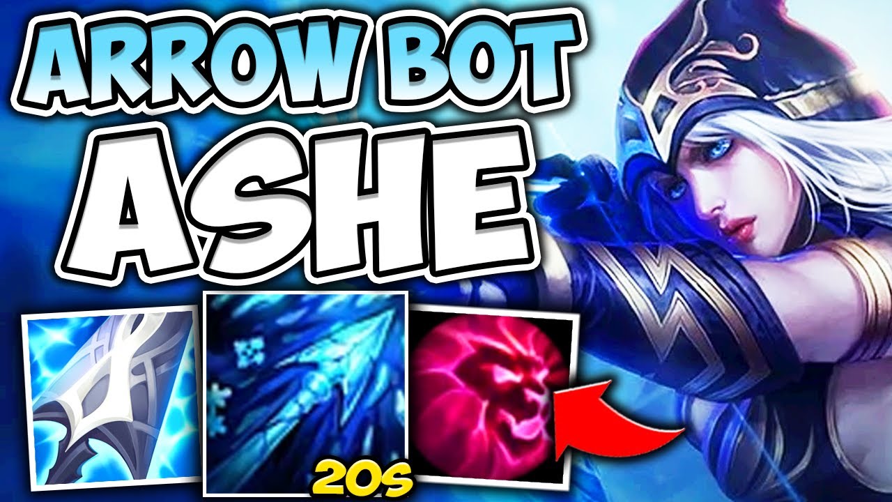 BECOME AN ARROW MACHINE WITH LETHAL ASHE! (20 SECOND ULTS) - League of Legends