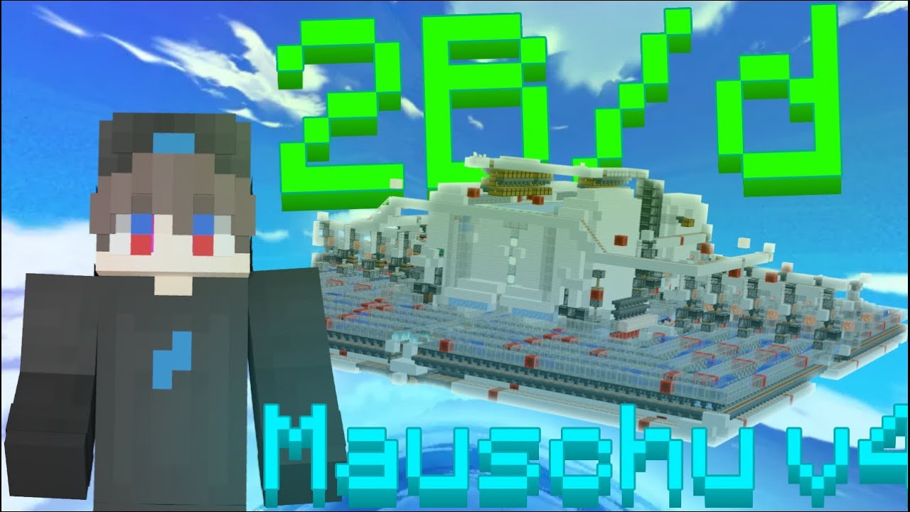 Mauschu v4! BEST FARM ON DONUTSMP (SCHEMATIC)