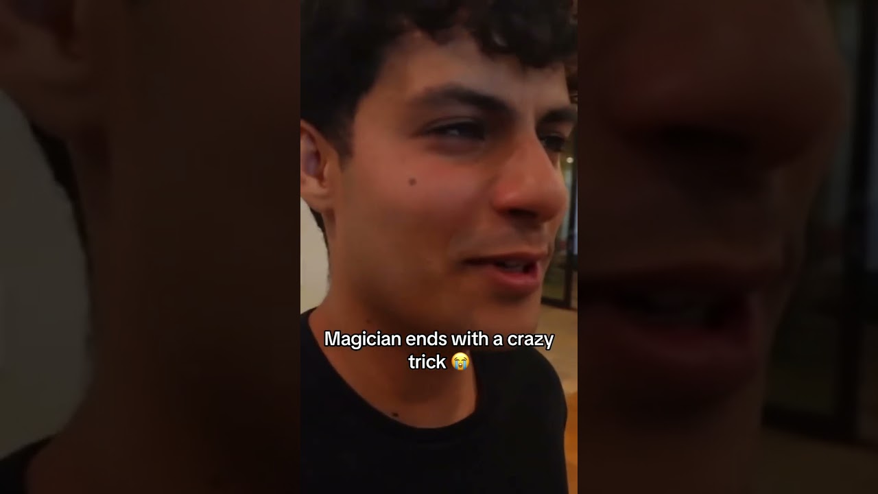 Magician ends with a crazy trick #jasontheween #faze #subathon #stableronaldo #spotlightmedia
