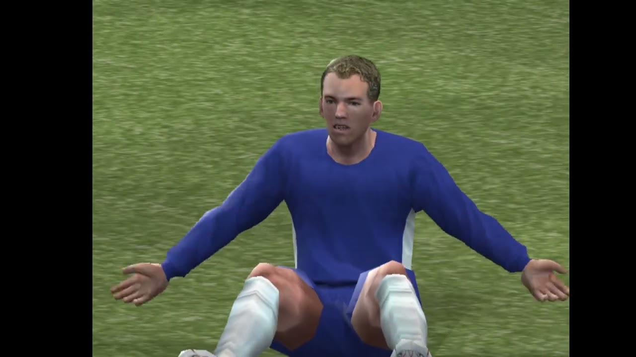 Jugando al PES 6 (primera saga)