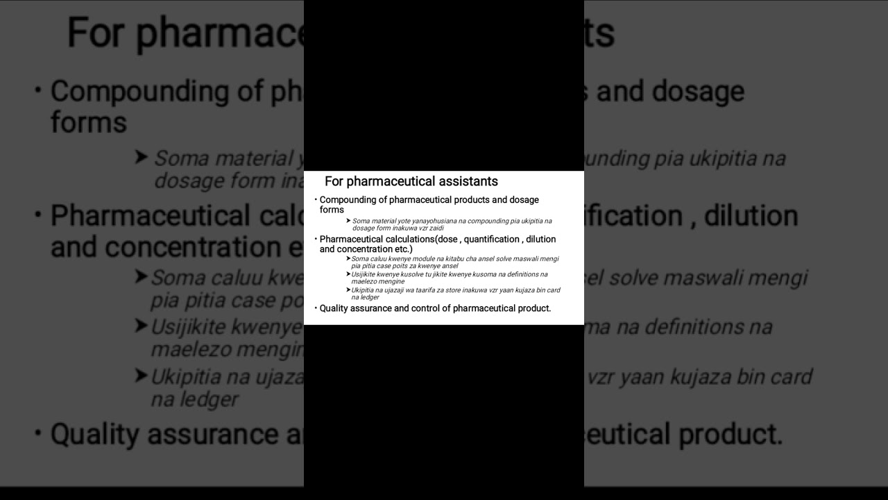 Pharmaceutical calculations guide 2024 for pre registration exam