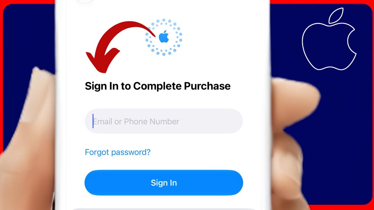 FIXED ✅: Sign In to Complete Purchase Problem on iPhone or iPad