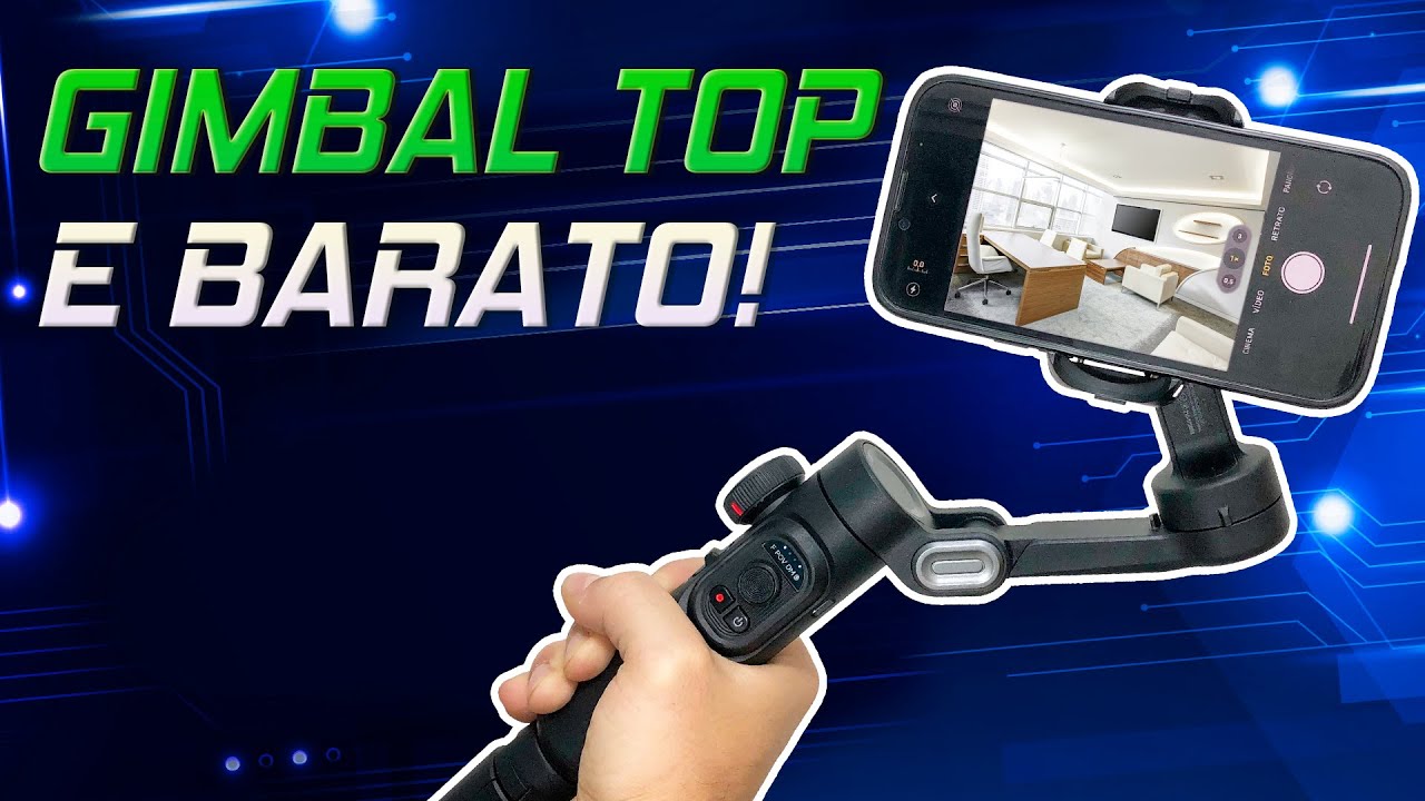 Melhor GIMBAL Custo Benefício! Estabilizador Para Celular AOCHUAN Smart XE