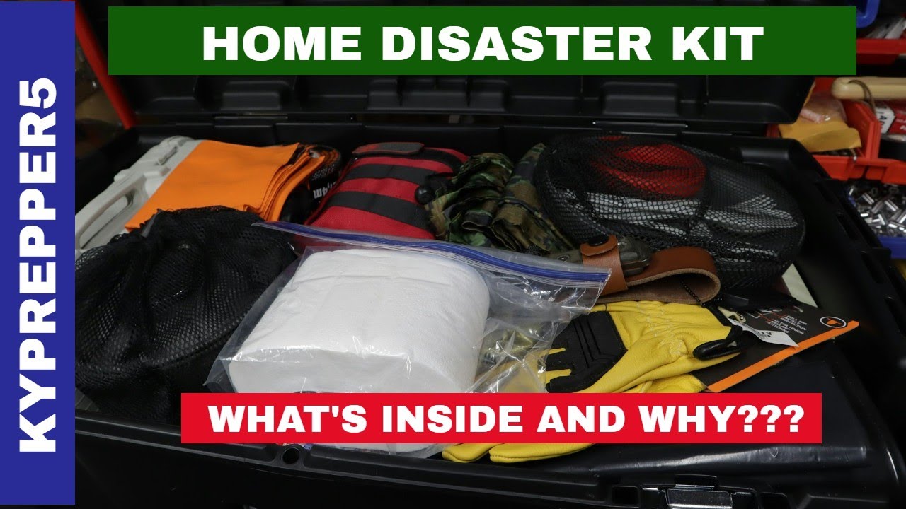 Build a Home Disaster Kit!