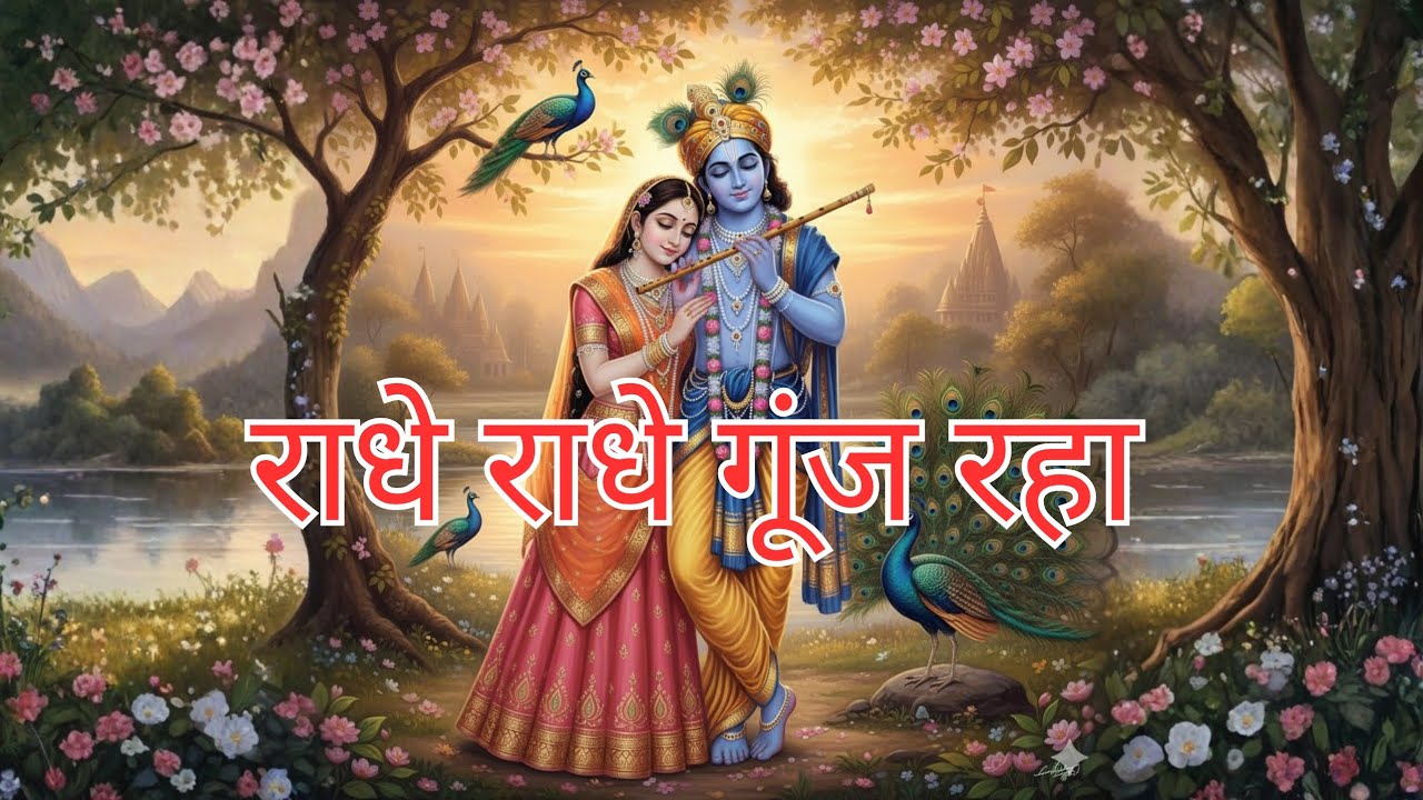 राधे राधे गूंज रहा | नया कृष्ण भजन जो दिल छू जाए | Radhe Radhe Krishna Bhajan 2025