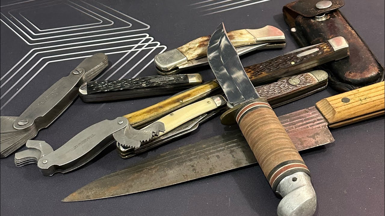 I went on a Road Trip….and Found Vintage Knives.