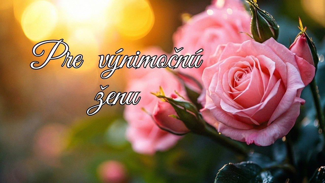 Originálne prianie k sviatku pre ženu:  🌸 Krásne blahoželanie k narodeninám i meninám.