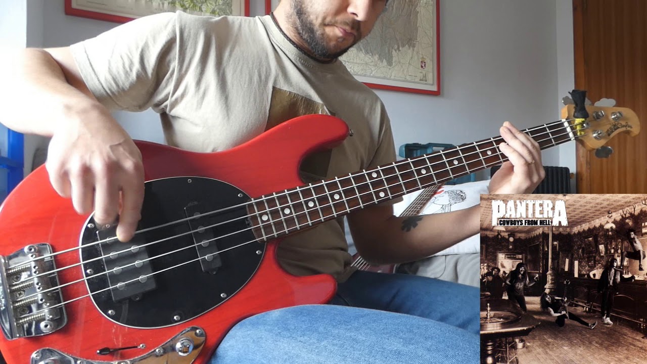 Pantera - Cowboys from hell [Bass Cover]