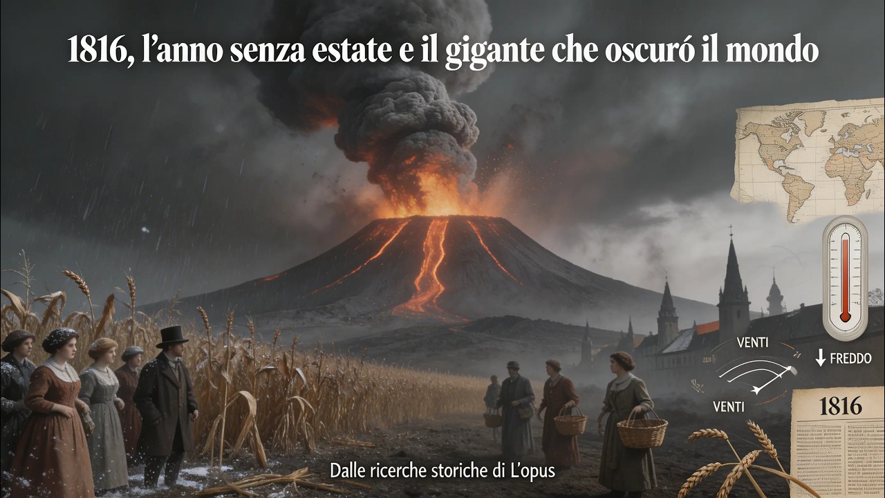 Il vulcano che congelò il mondo