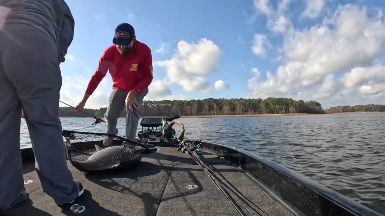 Crazy catch on BIG Sam Rayburn