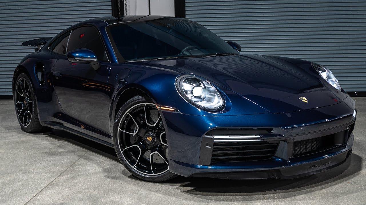 (RARE) PTS OCEAN BLUE Metallic Porsche 911 (992) Turbo S!!