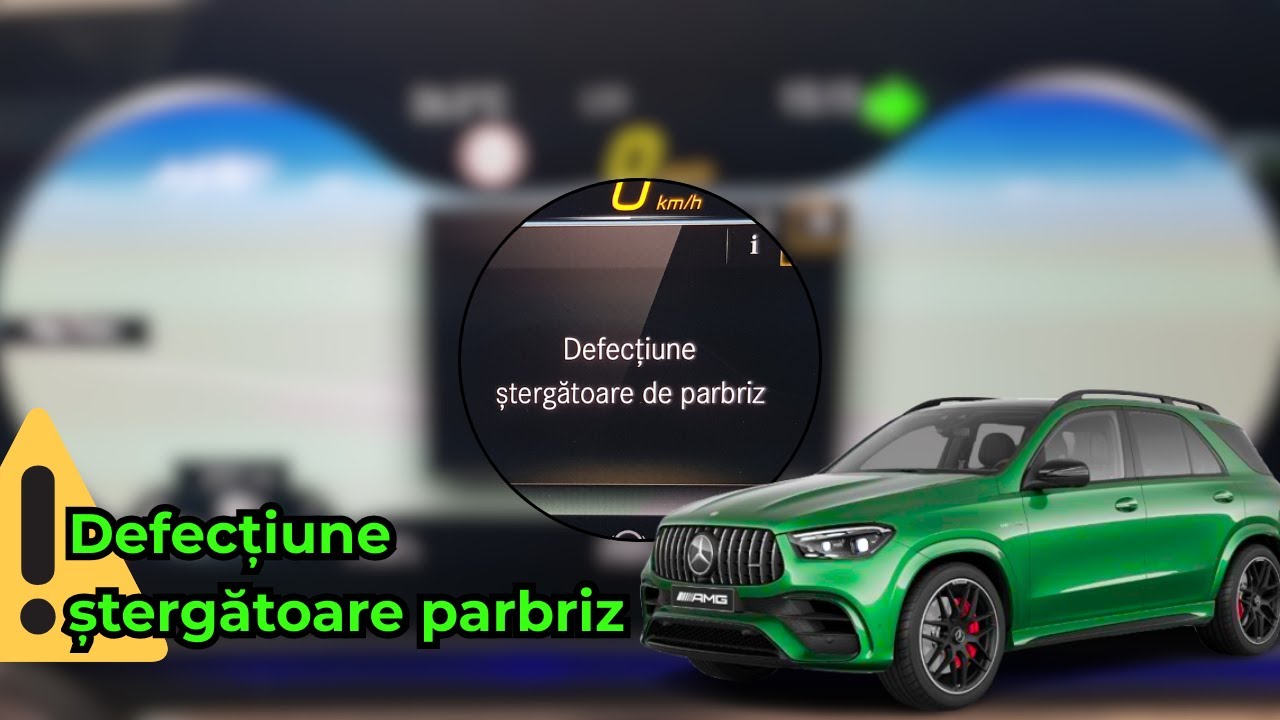 ⚠️ Reparam defecțiune ștergătoare parbriz 🛡️ 12 luni garantie ⚠️ Mercedes-Benz GLE W167