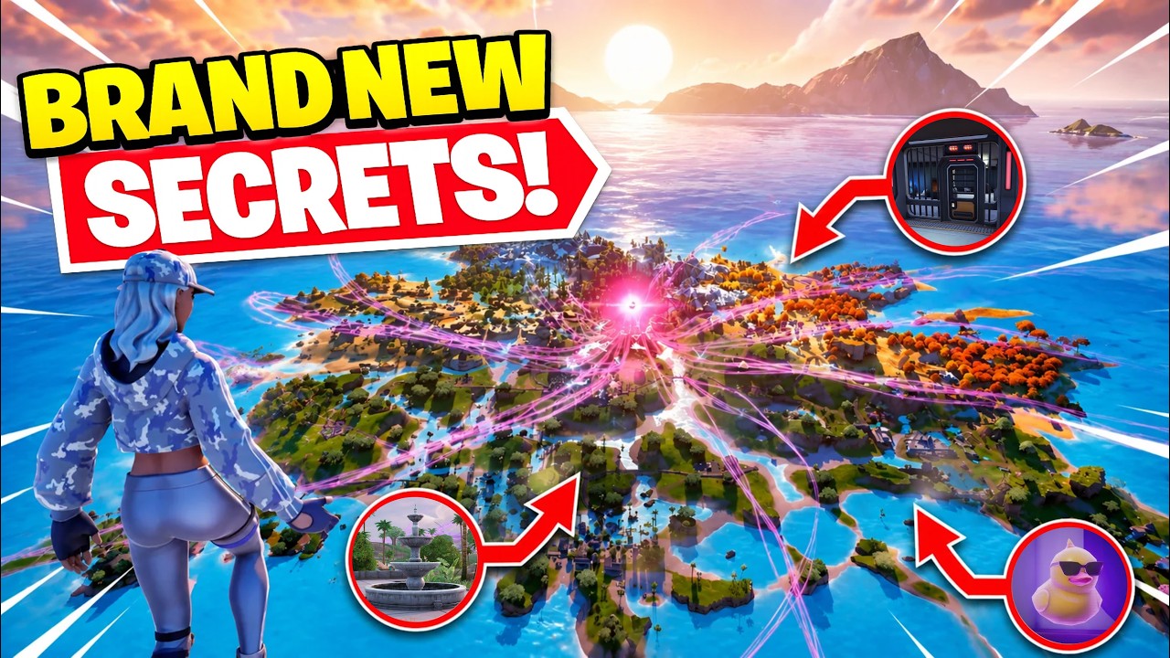 Секреты Fortnite 7 глава 3 сезон &mdash; лучший гайд по их поиску