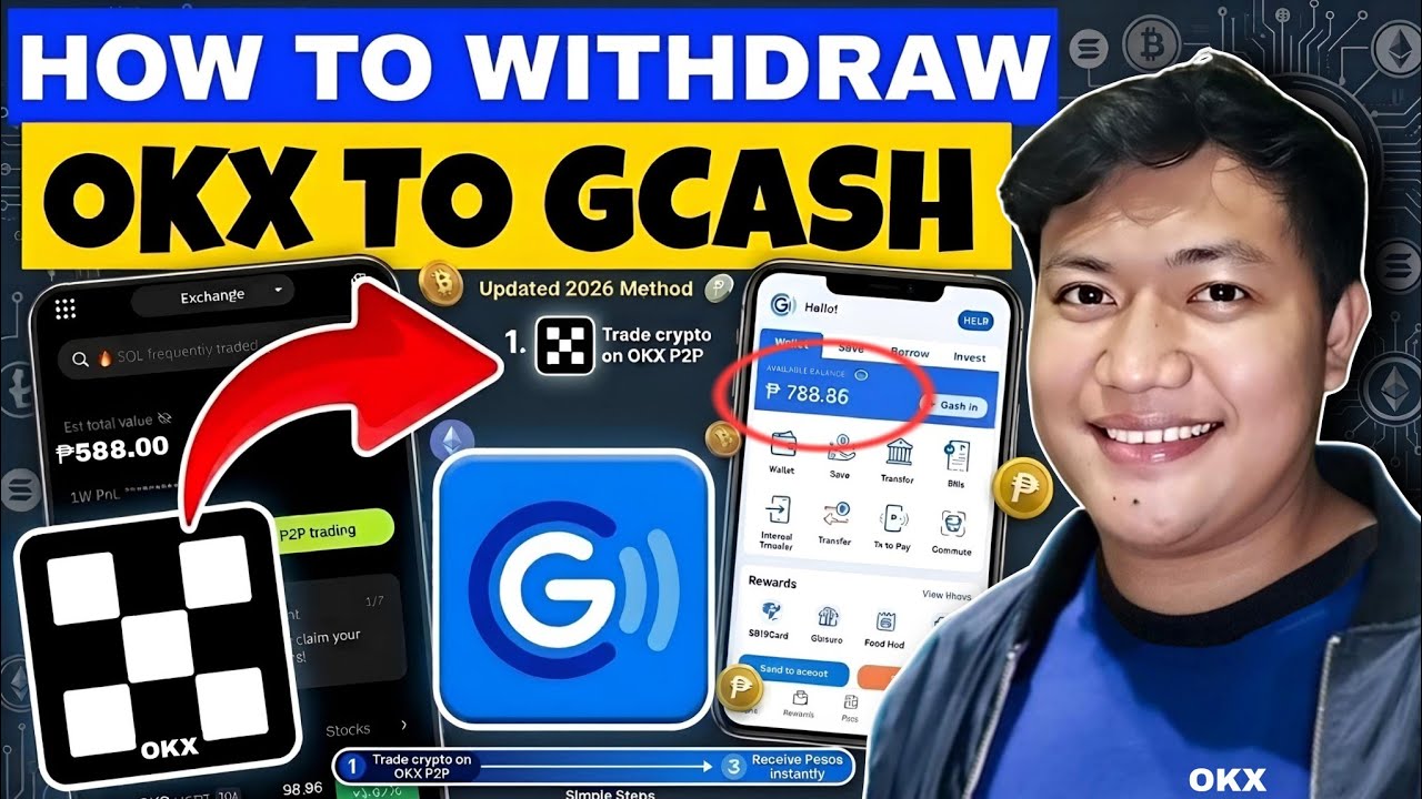HOW TO WITHDRAW OKX TO GCASH STEP BY STEP | TAGALOG TIPS