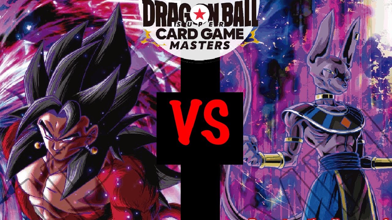 SS4 Vegito:Xeno VS Red/Yellow Beerus (DBS Card Game Masters)