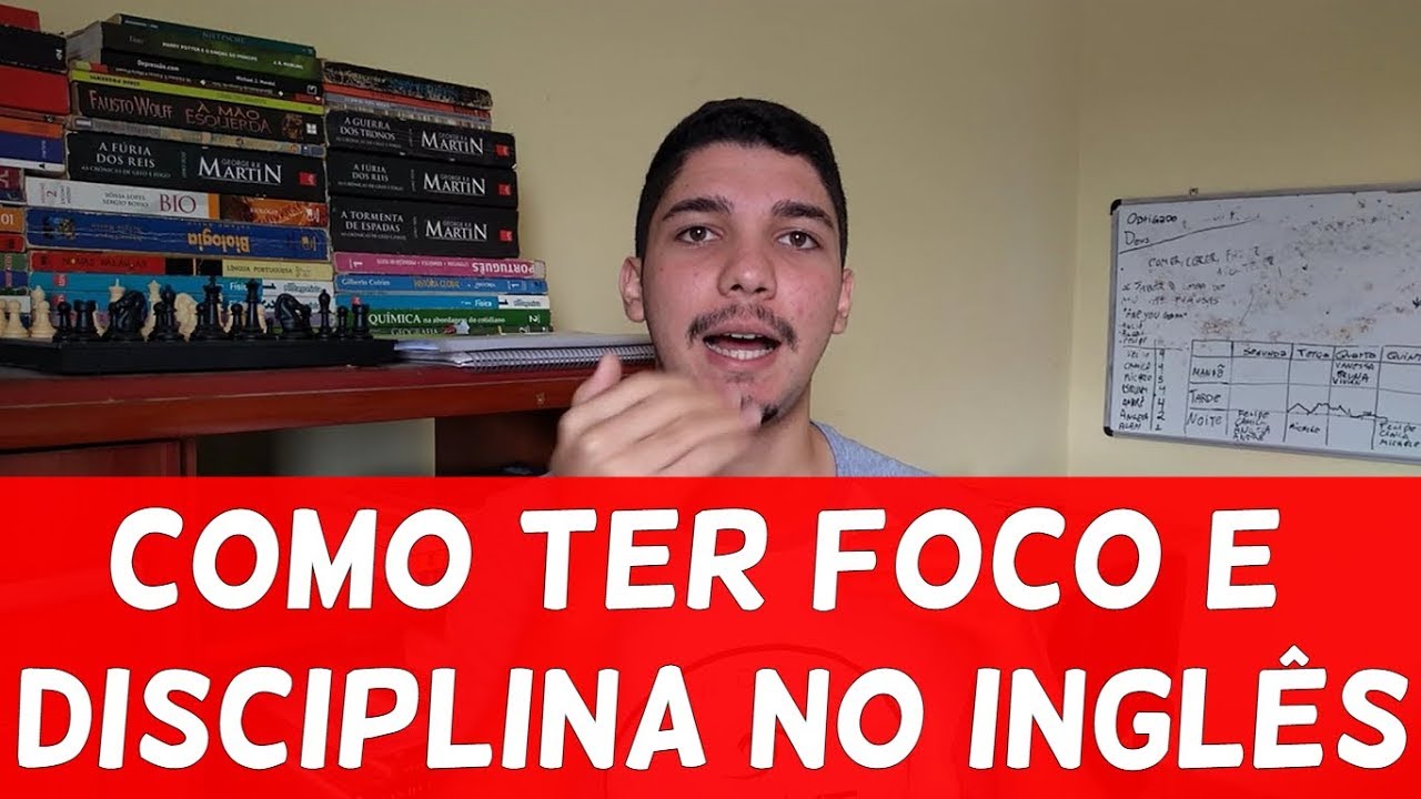 COMO TER DISCIPLINA PARA APRENDER INGLÊS