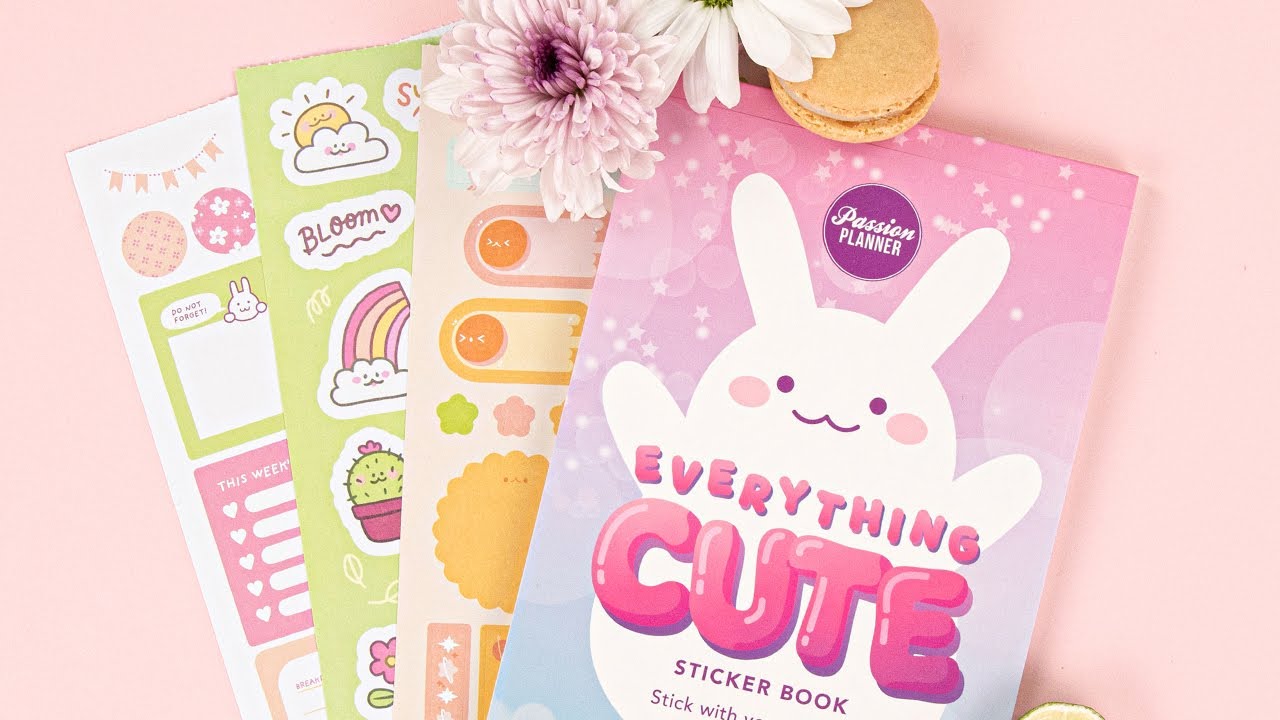 Everything Cute Sticker Book (Flip-through)