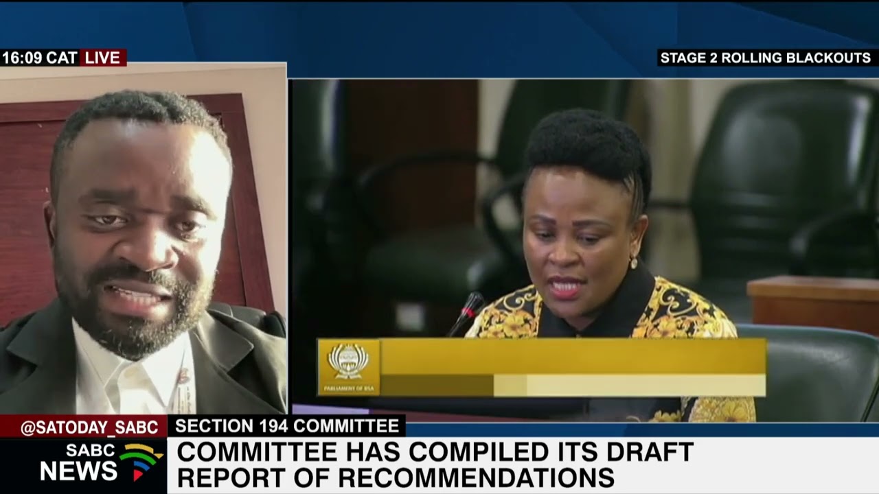 S194 committee has compiled its draft report of recommendations