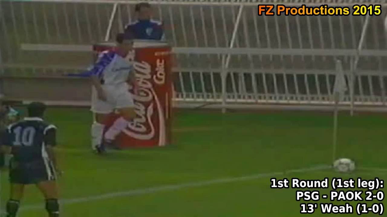 1992-1993 Uefa Cup: Paris Saint-Germain All Goals (Road to Semifinals)