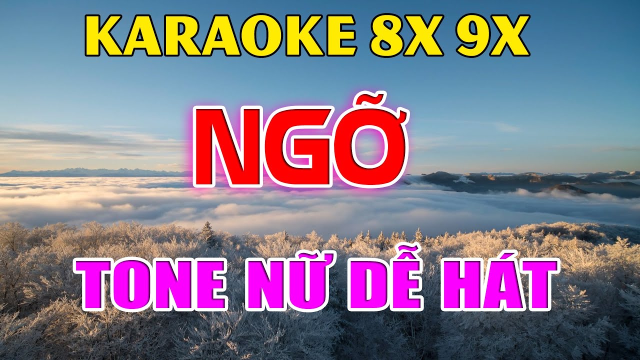 Karaoke Ngỡ Nhạc Trẻ Rumba 8x 9x Tone Nữ ( A#m ) Beat Phối Hay 2026