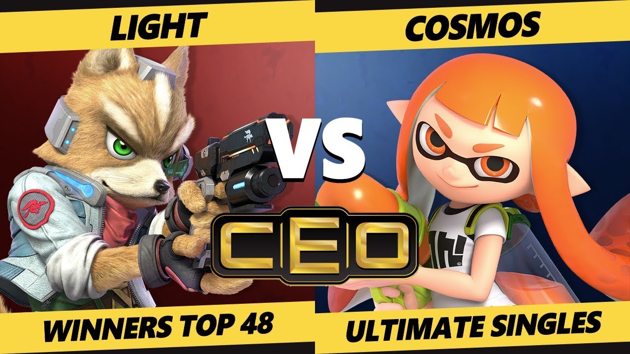 CEO 2019 SSBU - Rogue | Light (Fox) Vs. PG | Cosmos (Inkling) Smash Ultimate Tournament W Top 48