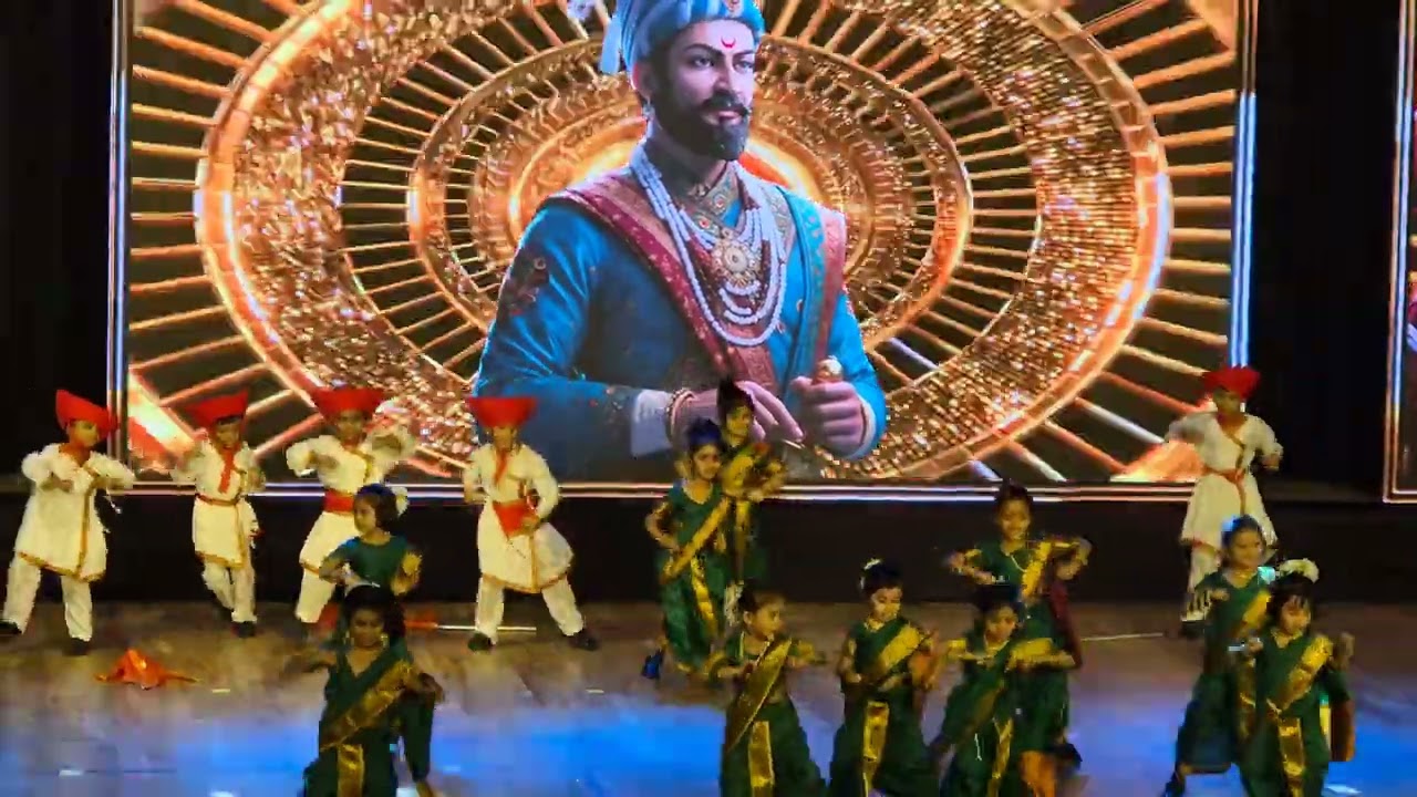 Shivaji maharaj dance💃 senior kg kids
