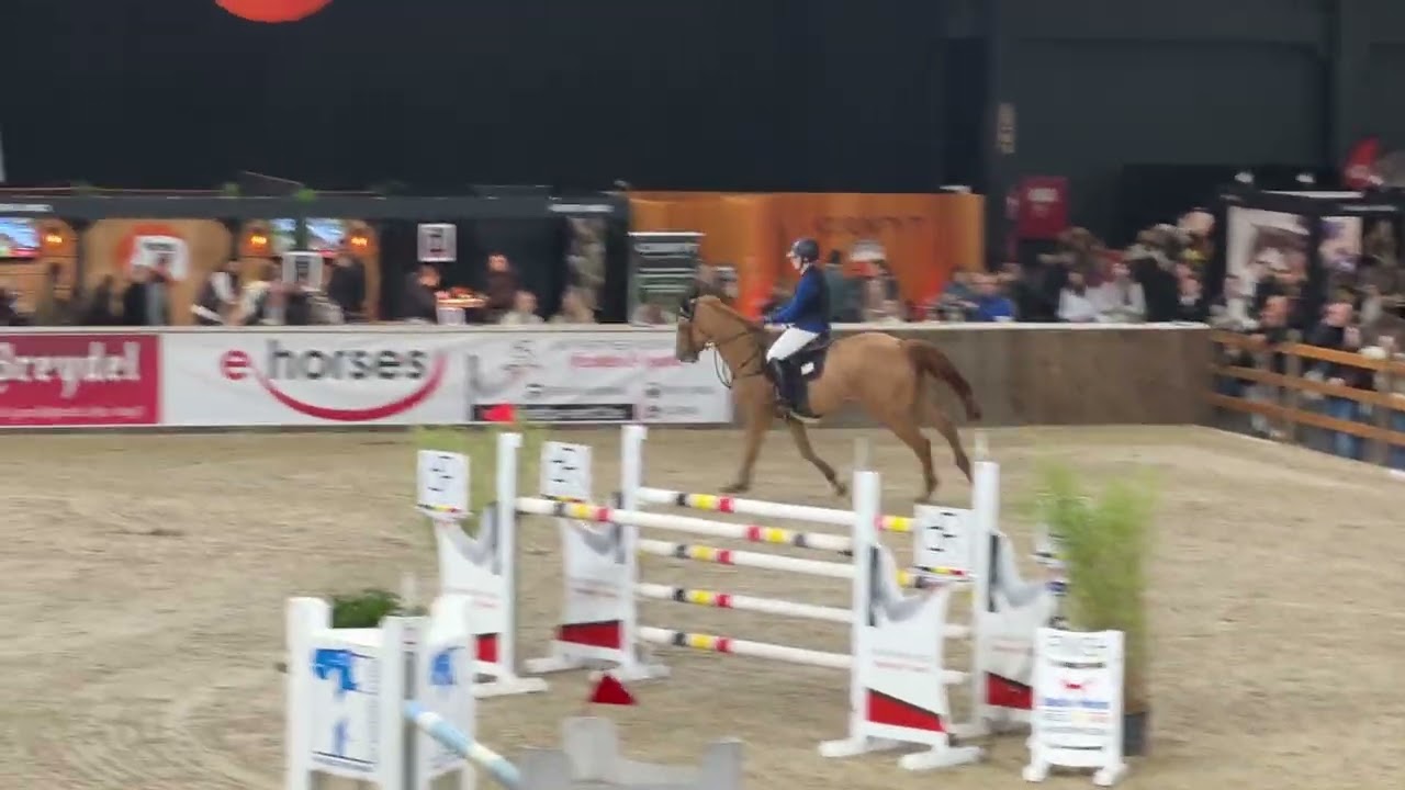 1m40 - ARISTO VAN T LEEUWERIKENHOF Z - 12th place CSI ** Gent