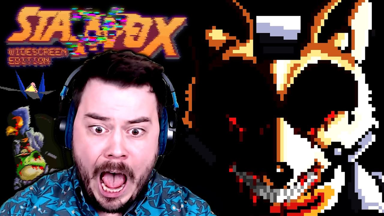 EXE jumpscare so intense that I hurt myself... | Star Fox.EXE