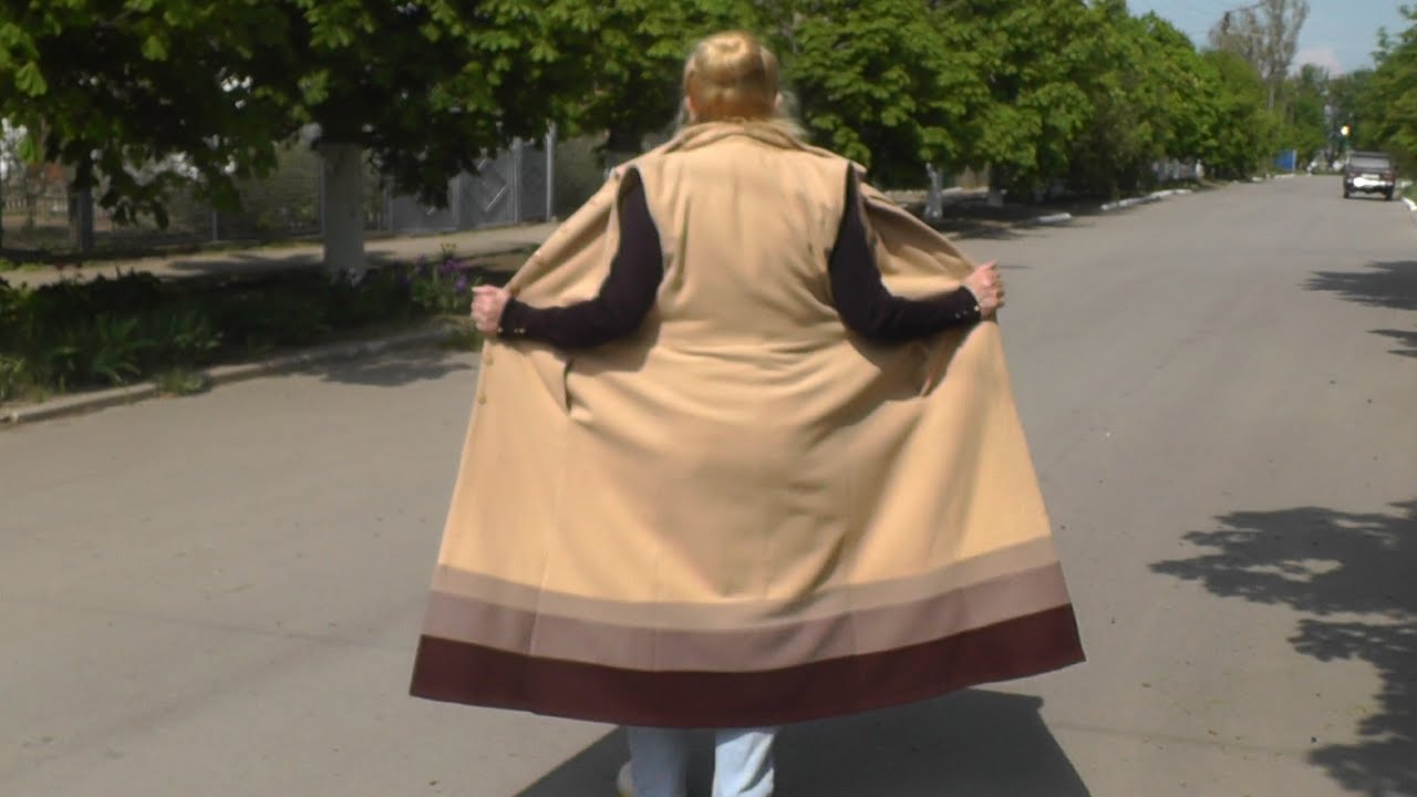 Как пошить жилет из старого пальто