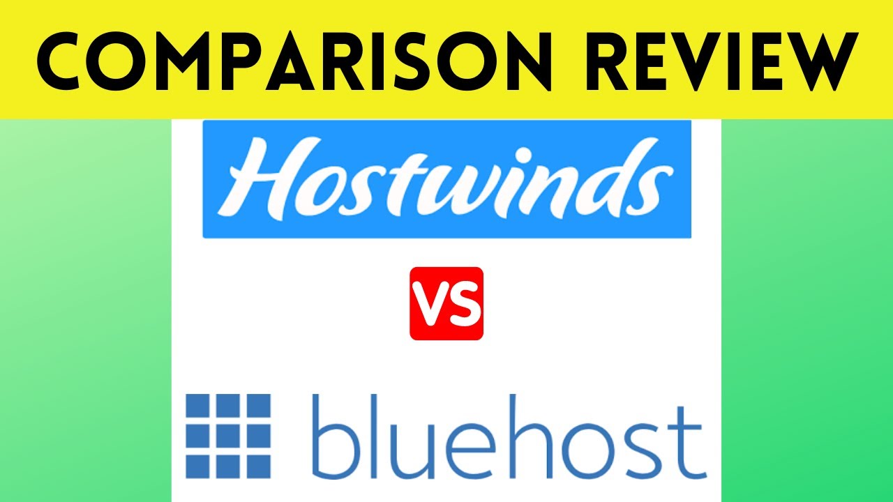 Hostwinds vs Bluehost Web Hosting Comparison ✅ Review