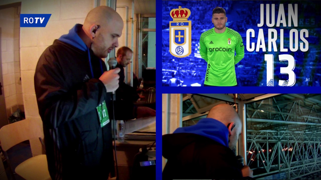 El speaker del Carlos Tartiere