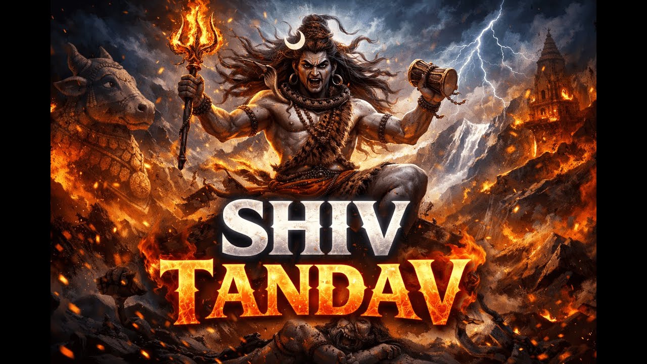 शिव तांडव I #Shiv Tandav 🔱 Mahadev Cosmic Dance | Har Har Mahadev I रुद्र तांडव