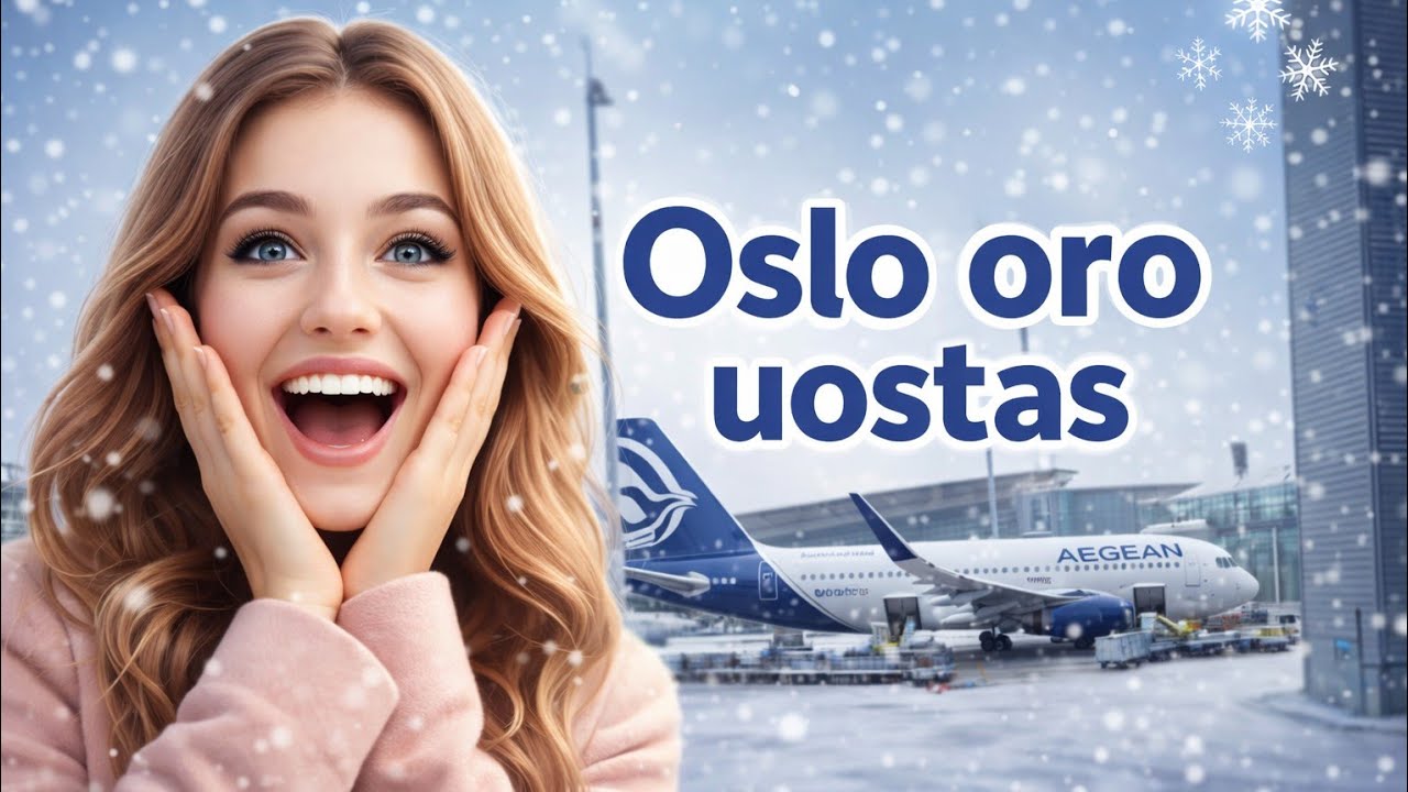 🇳🇴 Norwegian Air lėktuvo nusileidomas Oslo oro uoste ✈️