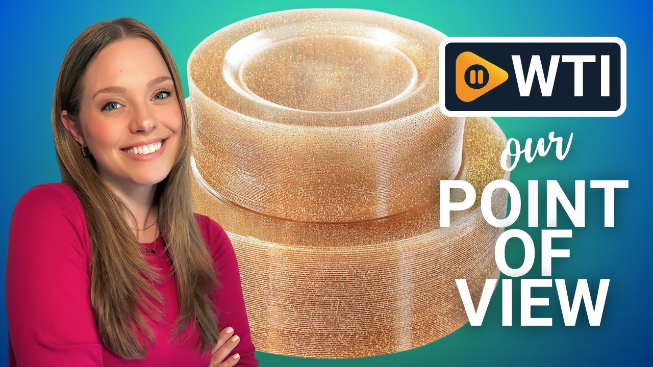 WDF Gold Plastic Plates | Our Point Of View