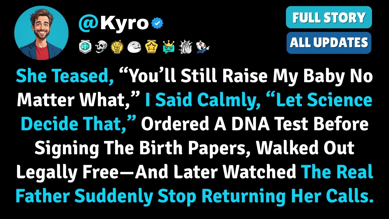 She Teased, “You’ll Still Raise My Baby No Matter What,” I Said Calmly, “Let Science - Reddit Story