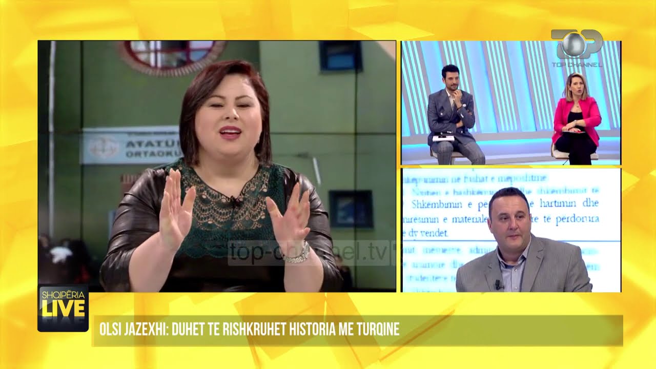 Studiuesi shqiptar Jazexhi:S'ka skandal,duhet rishkruar historia me turqit!-Shqipëria Live 8mars2021